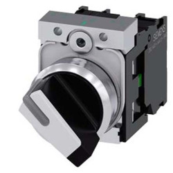 Przełącznik bistabilny, 2-pozycyjny, 10A, IP66, IP67, IP69K, Ø 22mm, Siemens SIRIUS ACT 3SU11