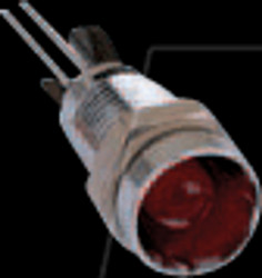 2664.8081 LED, wired, 5 mm, green, internal reflector, Ø8.2 mm, 20 mcd, 60