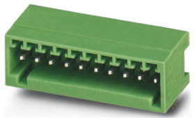 Wtyk PCB 10-pinowe raster: 2.5mm -rzędowe Phoenix Contact Przepust Męski 4.0A 320.0 V.