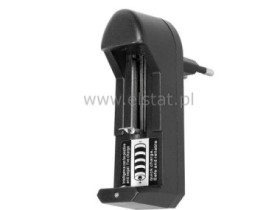 Uniwersalna ładowarka do akumulatorów; 1x 18650