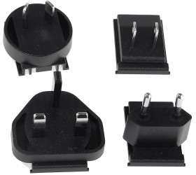 Adapter AC/DC Uwy 15V dc Iwy 2A 2,1 x 5,5 x 9,5 mm z plusem w środku, wersja kątowa 30W, typ wtyczki: Wtyk