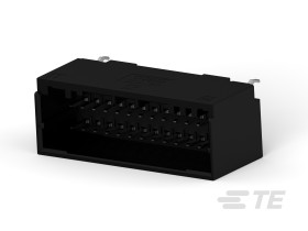 Listwa stykowa PCB 28-pinowe Dynamic D-1100D raster: 2 mm Pionowy 2-rzędowe TE Connectivity Płyta125 V W osłonie