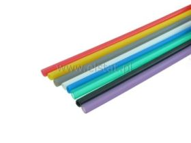 Koszulka termokurczliwa RC- 4,8 /2,4mm biała