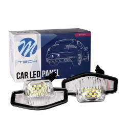 Lampa LED 18SMD Honda Jazz Podświetlenie tablicy rejestracyjnej kpl