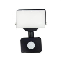 PORTO S LED 10W naświetlacz z PIR, 800lm, IP44, 4000K, aluminium + poliwęglan,AD-NL-6462BLR4