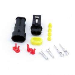 Złącze hermetyczne 2pin - komplet