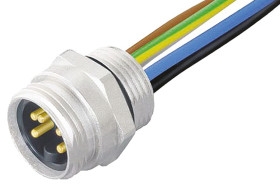 Złącze wielostykowe przemysłowe 5-pinowe 7/8 Montaż w przegrodzie Wtyczka Murrelektronik Limited