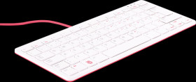 RPI-KYB (DE)_RED Developer Boards - Keyboard, DE, red/white