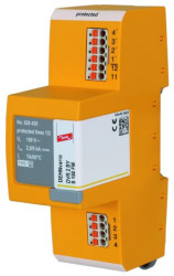 Ochrona przeciwprzepięciowa 150 V na szynę DIN Dehn Ogranicznik przepięć 0.01kA