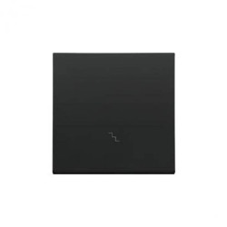 Simon 55 Klawisz pojedynczy z piktogramem schody do: SW6M Czarny mat TKW6/149