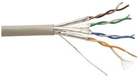 Przewód sieciowy Roline 21.15.1682, CAT 6a, U/UTP, 300 m