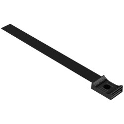 Hebotec 3011-156-200C KBS-MA8M Cable Clips Black Cable mount