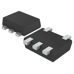 MOSFET N/P-kanałowy-kanałowy 1,1 A, 800 mA SOT-563 20 V SMD 0,7 oma