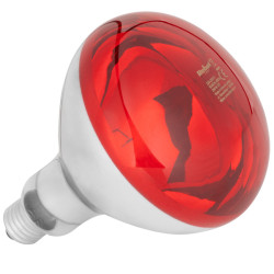 Żarówka E27 250W/230V Czerwona promiennik podczerwieni Lampa grzewcza