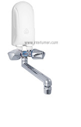 DAFI 5,5 kW 230V + bateria 180mm PCV chrom