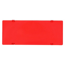 Filtr czerwony ABS do obudowy ZD1006