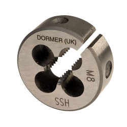 Dormer F300M8X1 F300 HSS Circular Split Dies Metric Coarse 8.0 x 1.25 1