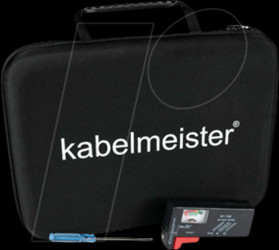 CAXE-BAT Storage bag for batteries and rechargeable batteries, incl. test