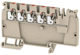 Złączka szynowa przelotowa AAP12 2.5 LI RD 1988290000 /50szt./