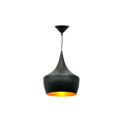 Lampa Wisząca Sufitowa Żyrandol IL MIO MODERN P-306B E27 Czarno-Złota - GOLDLUX (Polux)