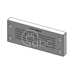 Przepust kablowy niedzielony KEL-DPZ 24, na 121 przewodów, 43735