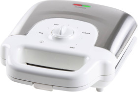 DOMO DO9222W XL Tasty Gofrownica lampka kontrolna, składany, powłoka nieprzywierająca biały