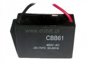 16uF 450V kond. rozruchowy kostka, przewód