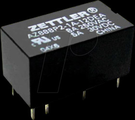 AZ888-1A-24DE PowerRelay, 24 V DC, 8 A, 1 CO