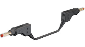 Przewód pomiarowy 66.9407-15021, 32A, 600V, kolor: Czarny, dł. 150cm, Staubli