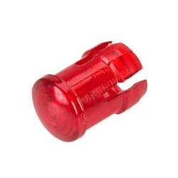 Oprawka LED soczewka czerwona 3mm