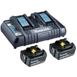 Makita 199482-2 Tool Battery &amp; Charger 18V 5Ah Li-ion 1pc