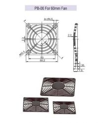 FB-09 Osłonka plastikowa do wentylatora 92x92mm