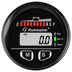 Woltomierz cyfrowy DC LCD, dioda LED Runleader ±0.5