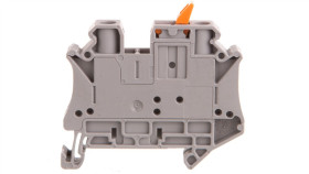 Złączka Przelotowa 2-Przewodowa Z Odłącznikiem Nożowym 6Mm2 Szara Ut 6-Mtl...