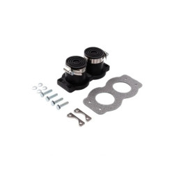 Przepust dławiący HIK-FL13-2 IP65 z opaską zaciskową - czarny