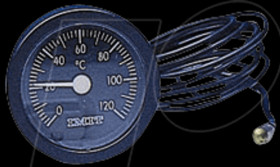 100847 Thermometer, large, 0 - 120°C, 52 mm