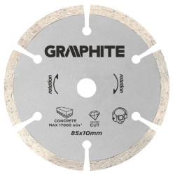Tarcza diamentowa 85 x 10 mm segmentowa 55H550