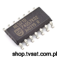 NE521D Dual Differential Comparator SMD-SO14 PHILIPS