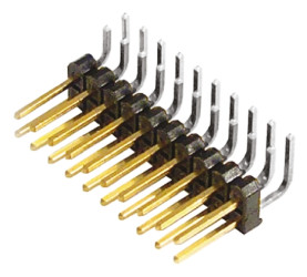 Złącze szpilkowe 20-pinowe TSW raster: 2.54 mm Kąt prosty 2-rzędowe Samtec Otwór przelotowy 450 V Bez osłony