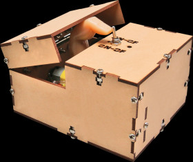 ARX-UM1H Kit: Useless Machine, wood