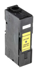 Uchwyt bezpiecznikowy montowany na szynie Mocowanie szynowe rozmiar: A3 100A 690V ac, ze wskaźnikiem stanu Przedni