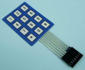 KLAWIATURA MEMBR.12-PRZYCISKÓW