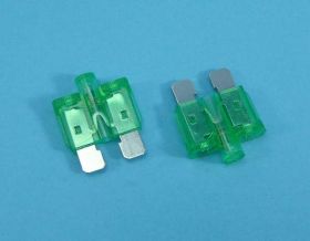 30A LED UNI GREEN SAM.BEZP.PŁASKI