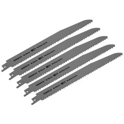 Sealey SRBRB922F Reciprocating Saw Blade Multipurpose 230mm 5-8tpi - Pack of 5