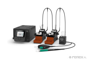 Cyfrowa stacja JBC DDP dwunarzędziowa, do napraw precyzyjnych