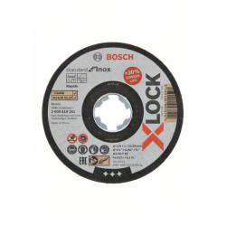 Bosch 2608619261 X-LOCK Cutting Disc 115mm Inox Steel EN 12413