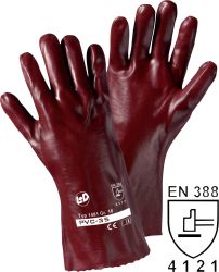 Leipold Doehle PVC 1481 PVC Rękawice robocze Rozmiar rękawic: 10, XL CAT II 1 par(a)