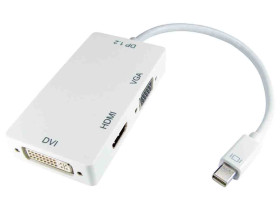 Adapter HDMI Żeńskie HDMI (1) na Męskie Mini DisplayPort