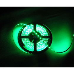 taśma LED 3528 zielona wodoodporna 1m