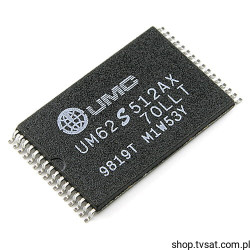 UM62S512AX-70LLT SRAM 64Kx8 SMD-TSOP32 UMC